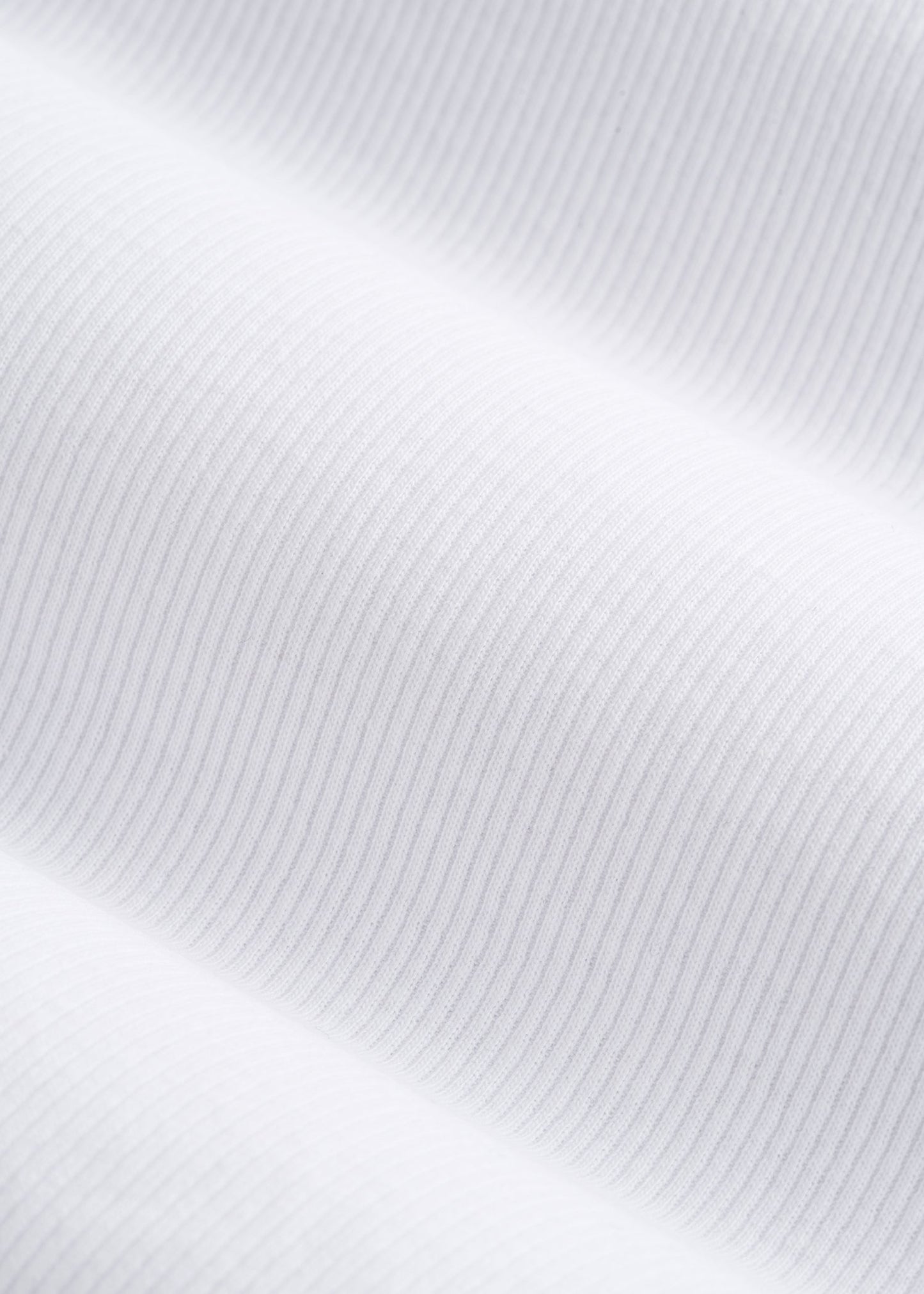 Short Sleeve Ribbed Crewneck T-Shirt for Tall Women in Optic White