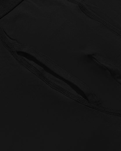 Black Boxer Briefs W/ Fly 12-Pack 2025