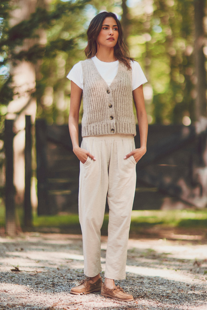 Sunset Pant in Slub Cotton