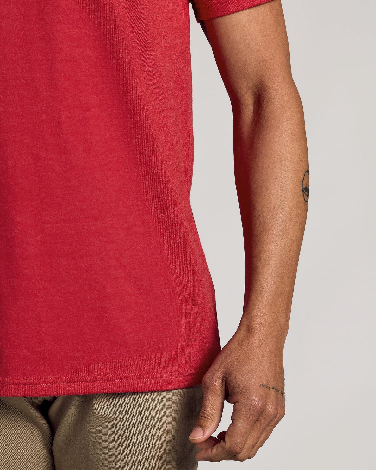 Dark Heather Lava Classic V-Neck