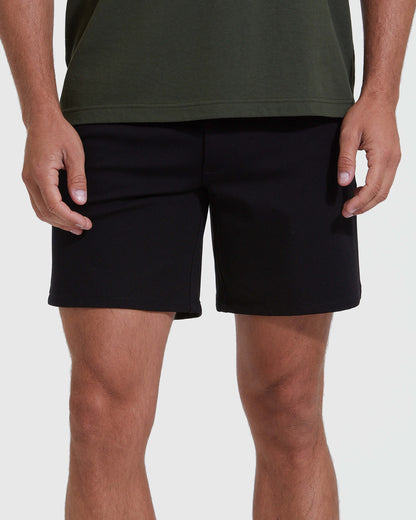Black Commuter Short