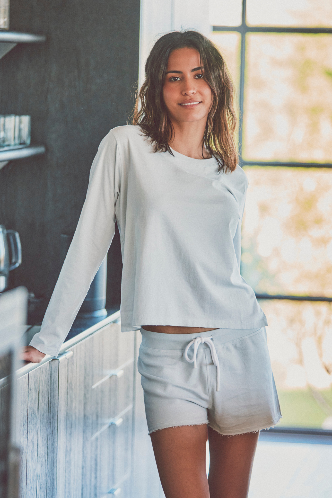 Dune Raw Hem Shorts