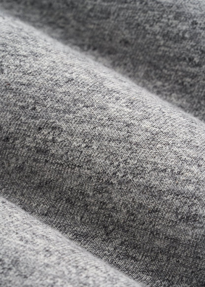 Sunwashed Slub Pullover Hoodie for Tall Men in Heathered Grey