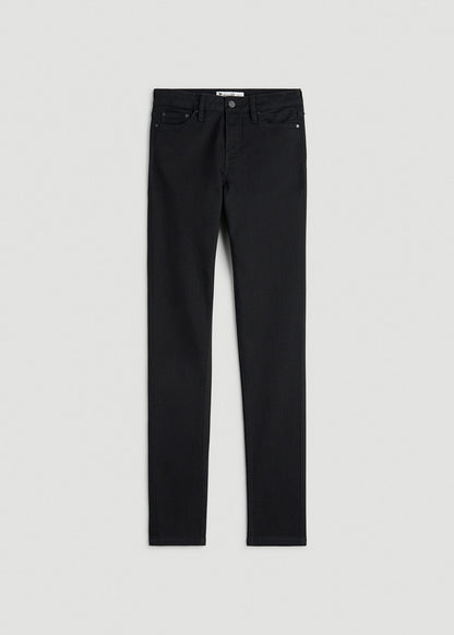 Sarah Mid-Rise Skinny Jeans for Tall Women in Optimum Black