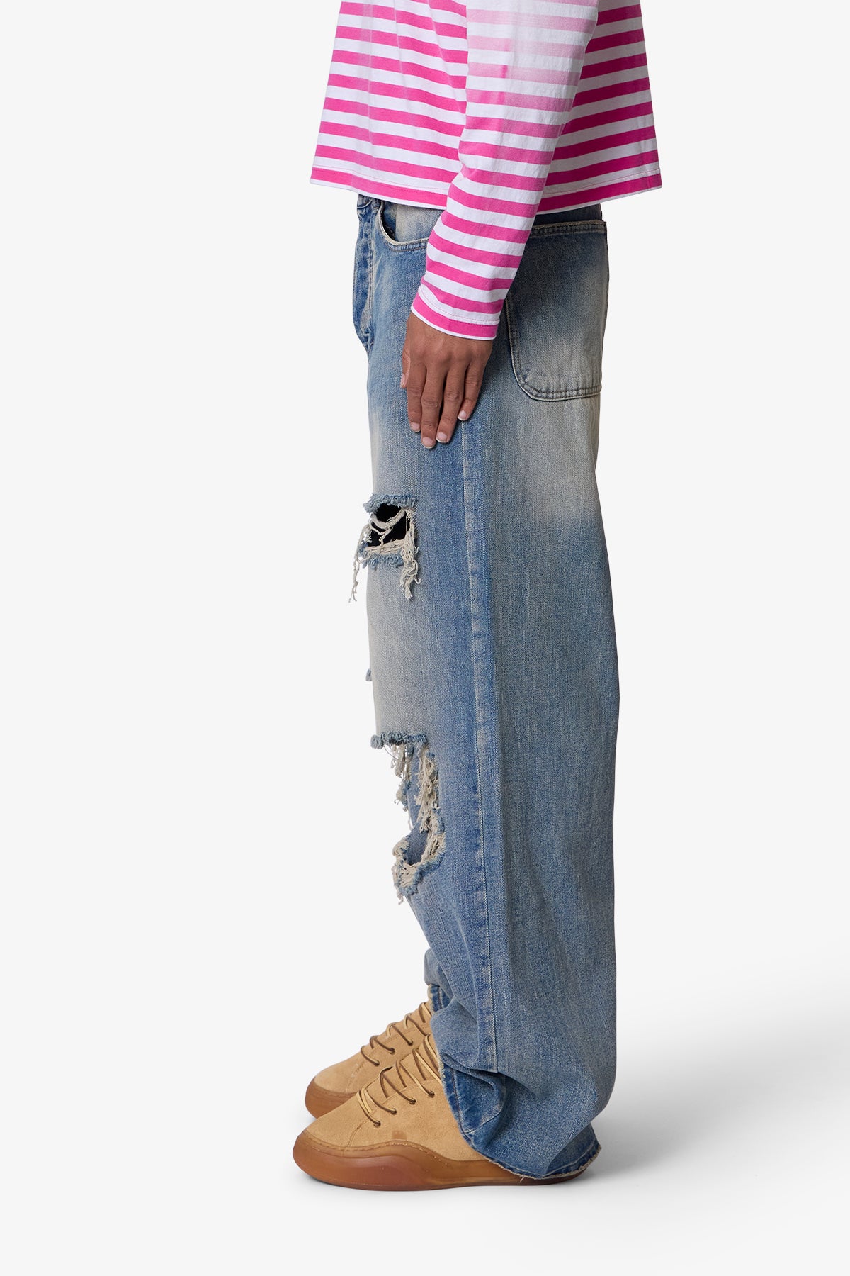 Blowout Rave Denim - Vintage Blue