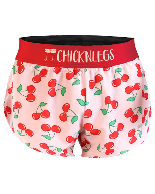 Women's Cherries 1.5" Split Shorts