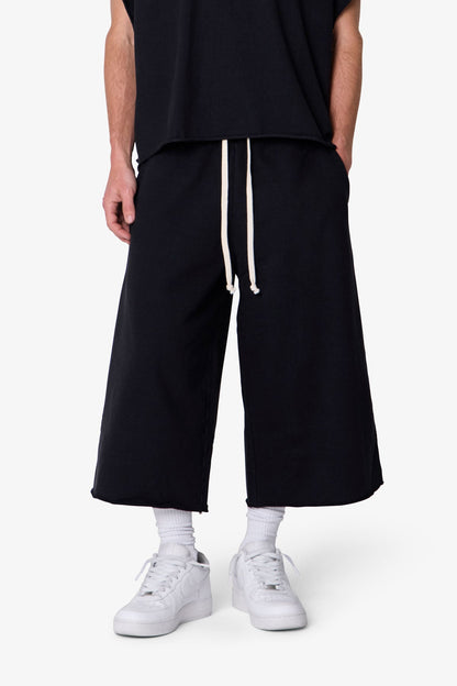 Extra Long Sweatshorts - Vintage Black