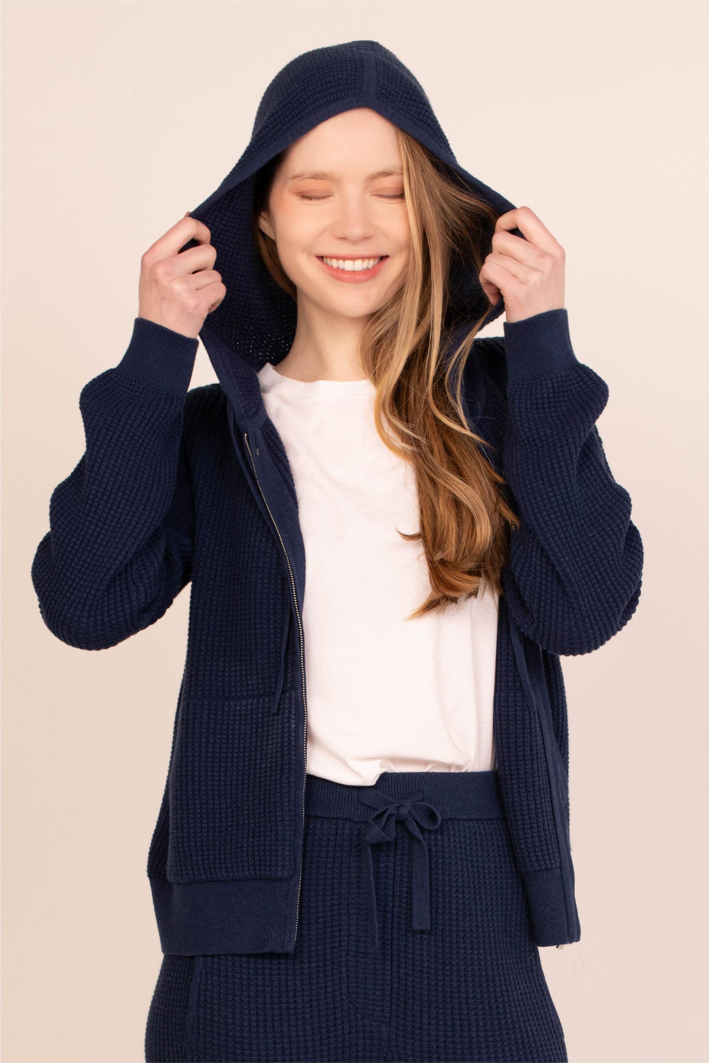 Beach Lane Waffle Hoodie