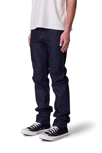 Raw Slim Denim - Rinsed Indigo