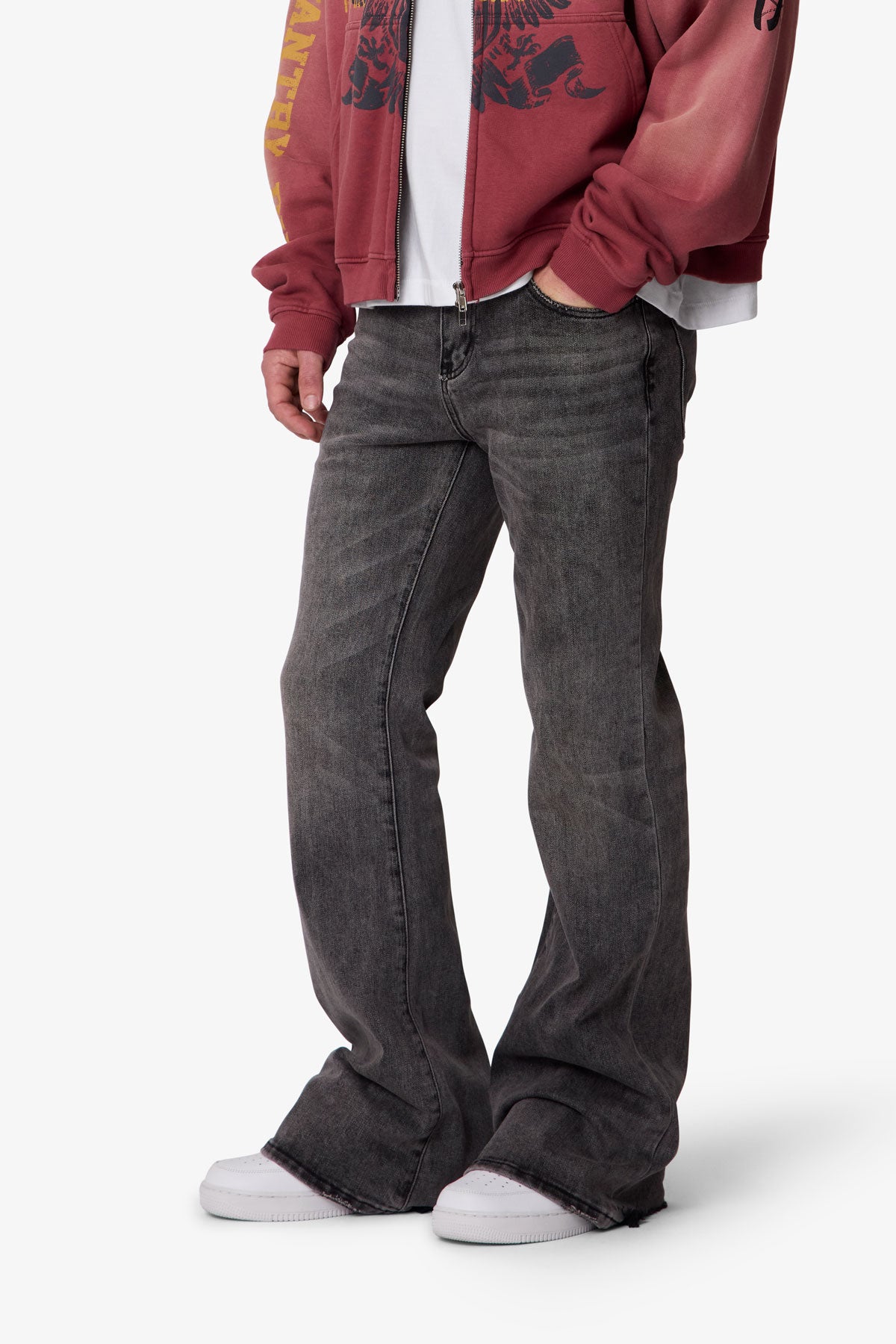 Super Flare Denim - Vintage Black
