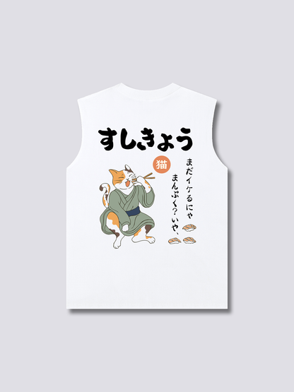 Sushi Neko Tank Top