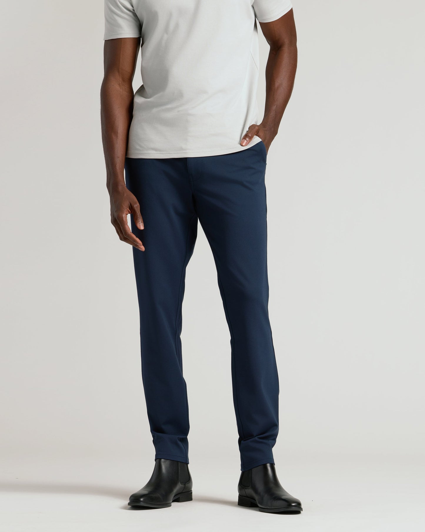 Navy Commuter Pants
