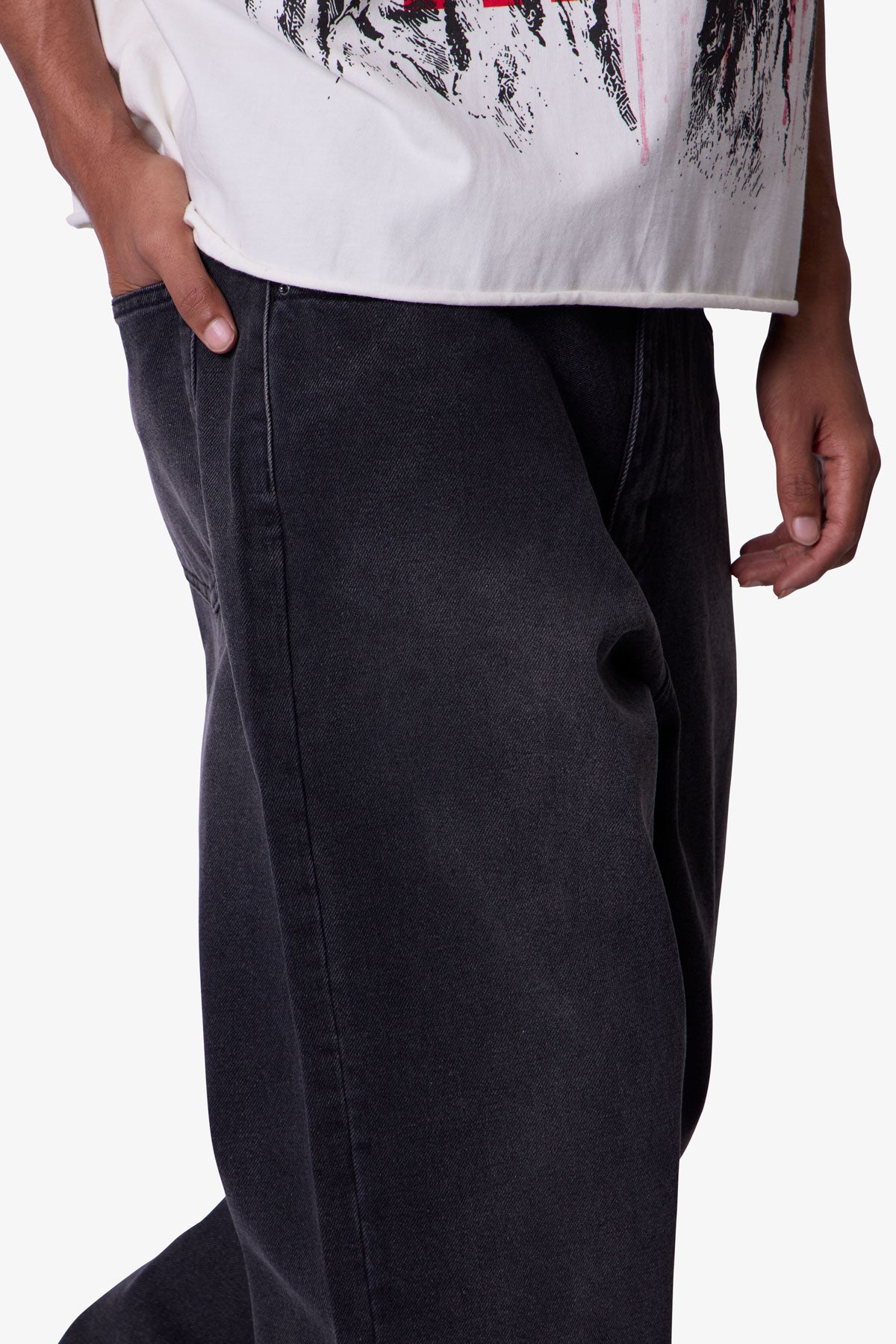 Ultra Baggy Denim - Vintage Black