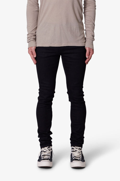 X43 Skinny Denim - Matte Black