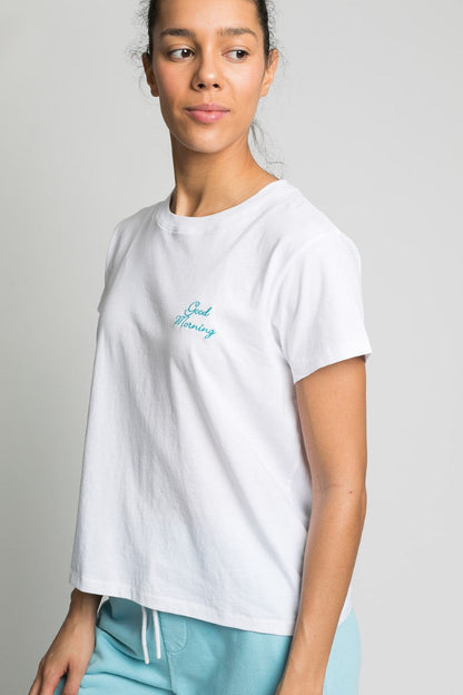 Sale Chloe 'Good Morning' Tee